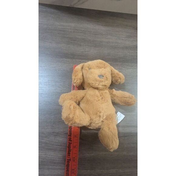Cloud Island Plush Dog stuffed animal toy  Tan Rattle Soft & Cuddly For Kids 8" - Picture 8 of 9